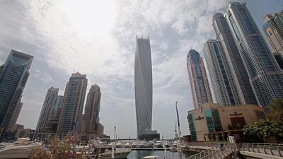 The largest contributor of growth outside the oil and gas sector was “property and business services”. Ali Haider / EPA