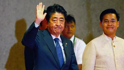 Japanese prime minister Shinzo Abe. Bullit Marquez/Reuters