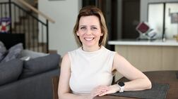 Rachel MacKeller owns a five-bedroom villa in Dubai. Chris Whiteoak / The National