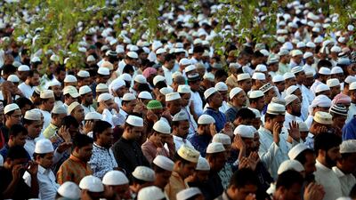 Muslims are advised to follow the tradition of Prophet Mohammed and bathe before Eid prayers, wearing perfume and new clothes.