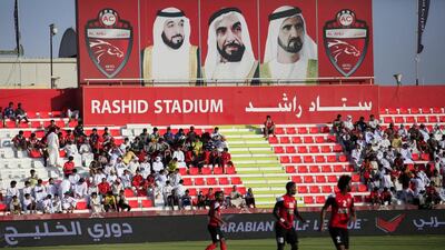 Al Ahli have began the 2014/15 season fourth in the Arabian Gulf League, with seven points from four matches. Sarah Dea / The National