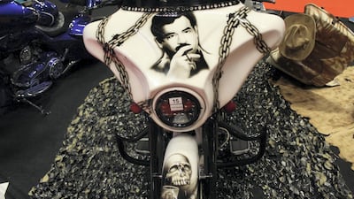 A bike pattern to catch the eye.