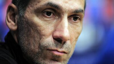 Giorgos Donis was appointed as the new Sharjah manager and signed a two-year deal with the club on Wednesday. Manu Fernandez / AP Photo