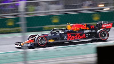Red Bull driver Sergio Perez. AP Photo