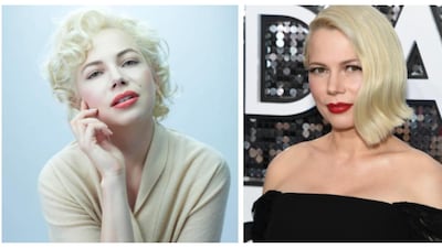 Michelle Williams: The American actress won a Golden Globe and was Oscar-nominated for Best Actress for her portrayal of the star in 2011’s ‘My Week with Marilyn’. 'Unless you study her and understand her a bit better than the commonly accepted view, one could miss who she was underneath that,' she told ‘The Hollywood Reporter’. 'Marilyn was a part she played.' Getty Images, The Weinstein Company