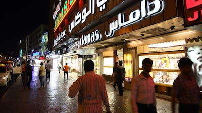 Dubai Municipality are upgrading the Gold Souq. Many of the 800 shops are owned and managed by Indian families who have been trading the precious metal in the UAE for decades. Satish Kumar / The National