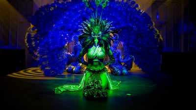 The oriental performance.