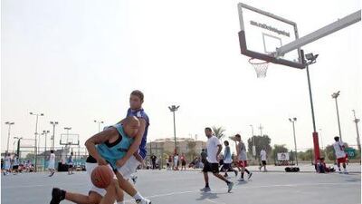 Abu Dhabi's Corporate Games pits workers from around the nation in fierce competition on the asphalt and turf.