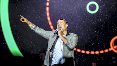 Egypt's Amr Diab is one of the Arab world's most popular singers. Picture by Akl Yazbeck