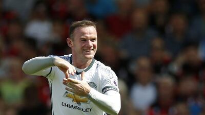 Manchester United’s Wayne Rooney celebrates scoring their second goal against AFC Bournemouth at Vitality Stadium on August 14, 2016 in Bournemouth, England. Andrew Couldridge / Action Images / Reuters
