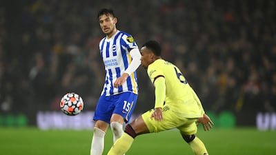 Jakub Moder 7 - A bright display from an energetic Moder who broke up the play and helped quickly transition Brighton attacks. Getty