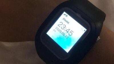 Health authorities are issuing smart wristbands to monitor patients with mild symptoms as they isolate at home.