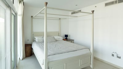 The master bedroom