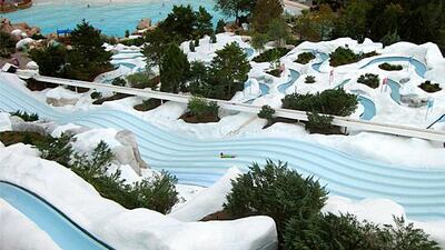 No 3: Disney’s Blizzard Beach Water Park, Lake Buena Vista, Florida. Courtesy Eric Gieszl