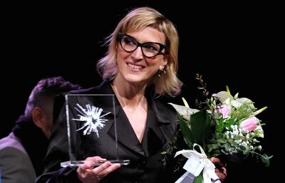 Bosnian filmmaker Jasmila Zbanic. EPA