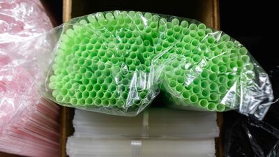 Public opinion is slowly turning against the unnecessary use of plastics in every day life. Anthony Wallace / AFP