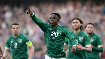 Chiedozie Ogbene – 8. The Rotherham winger has been thriving since joining up with his national side and will not be forgetting his equaliser against Fifa’s No 1 side when he kept onside, controlled the loose ball before converting in a spectacular overhead kick. Did incredibly well to keep Doherty’s overhit pass in before supplying a brilliant cross for Browne to head home. Getty