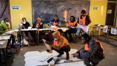 Full results will be known within 72 hours of polls closing.