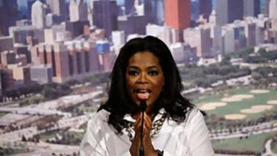 Oprah Winfrey, the world's most powerful celebrity.