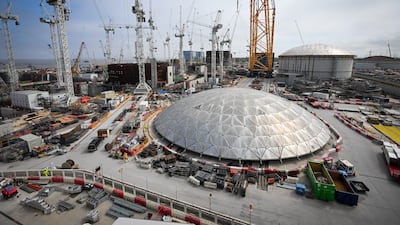 The Hinkley Point C nuclear plant is the first to be built in Britain for more than 20 years. Getty