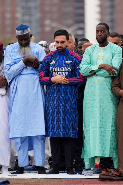 Mamdani's Arsenal-themed dress has gone viral. Reuters