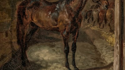 'Etalon Anglo-Arabe' by Theodore Gericault.