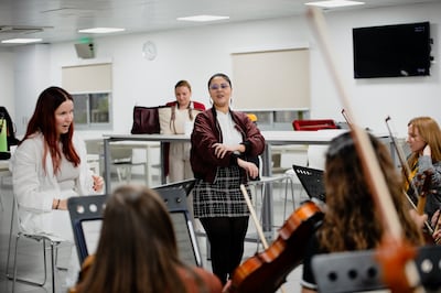 The concert will be broadcast on the orchestra’s YouTube channel and will include a collaboration with Moroccan singer Abir El Abed. Photo: Firdaus Orchestra