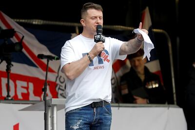 Far-right activist Tommy Robinson has gained a wealth of supporters. Reuters