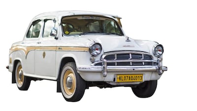 The Hindustan Ambassador was discontinued last year. Photo by Olaf Kruger / imageBROKER / REX Shutterstock