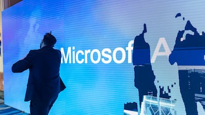 Integrating Microsoft's productivity tools and G42's sovereign AI infrastructure allows AI agents to operate across both platforms. Antonie Robertson / The National