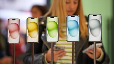 The strong performance of the iPhone 15 series has helped Apple in the first quarter of 2024, Counterpoint Research said. PA