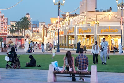 Global Village began at Dubai Creek in 1997. Pawan Singh for The National