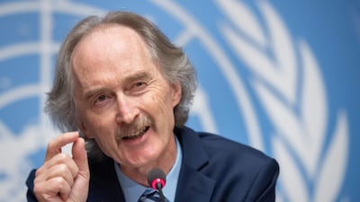 UN Special Envoy for Syria Geir Pedersen is among many high-profile figures trying to bring peace to the country. AFP