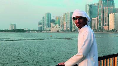 Tariq Al-Harmoudi, who is studying in Sharjah, is already a budding entrepreneur at 18. Jeffrey E Biteng / The National