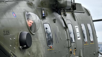 Naval helicopters - Fourteen Royal Navy helicopters will join the group. Getty Images