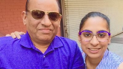 The UAE government booked a seat on a plane bound for Dubai for Harshi Patel to visit her father, who is critically ill in hospital. Harshi Patel