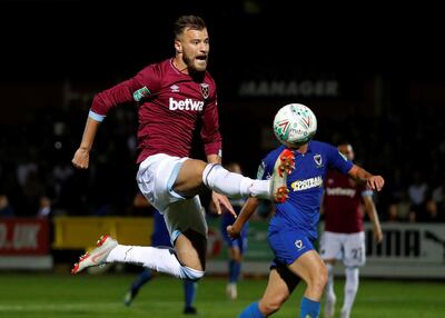 Andriy Yarmolenko has not yet cemented a starting place for West Ham, despite the club's struggles. Reuters