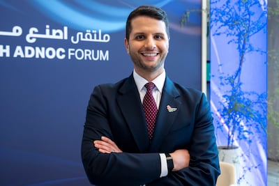 Mazen Shehada, director of business development at Abu Dhabi Oilfield Services. Ahmed Ramzan / The National