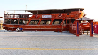 Another large dhow in Naif