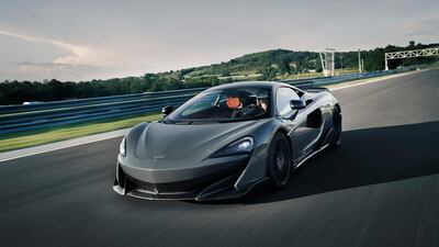 The 600LT's engine has 600hp, hence its name. McLaren