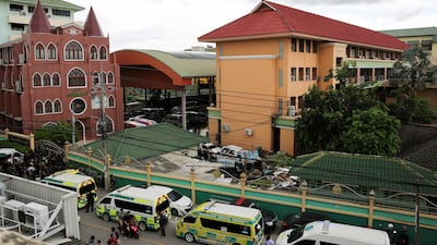 The institution is part of a network of Debsirin secondary schools founded by the Thai royal family. Reuters