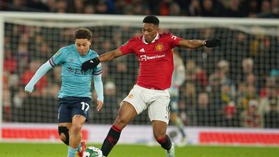 Manuel Benson - 7. Looked a real threat on the right, but he should have done better after being gifted the ball by McTominay in a promising position after the break, slicing the ball wide of Dubravka’s goal. Limped off after 63 minutes and was replaced by Churlinov. AP