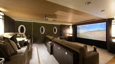 A look inside The Nirvana’s 3D cinema screen.