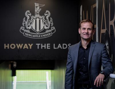 Newcastle United's sporting director Dan Ashworth is wanted by Sir Jim Ratcliffe at Manchester United. Getty Images