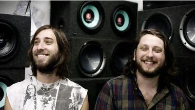 Joel Ford and Daniel Lopatin. Courtesy Shawn Brackbill