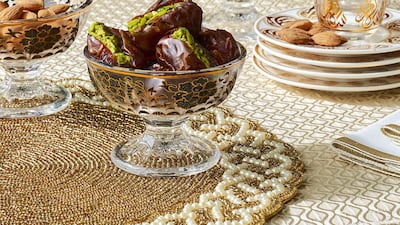 Lanterns and dates can be used for Ramadan tablescaping inspiration. Courtesy Lifestyle