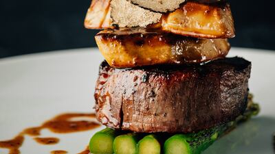 Angus beef tenderloin.