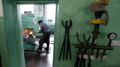 Krastsvetmet last year started construction of a laboratory and research complex and implemented a non-waste production and enhanced energy efficiency system. Ilya Naymushin / Reuters