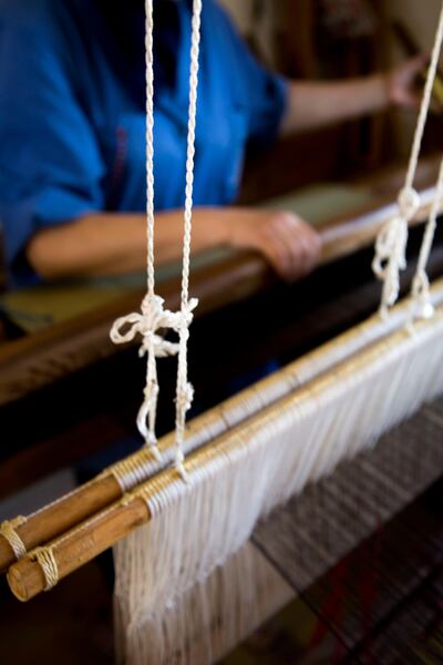Weavers at Fondouk Chejra in Tangier