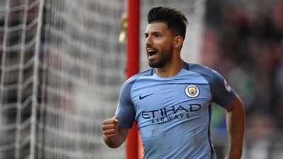 Manchester City's Sergio Aguero. Tony O'Brien / Reuters